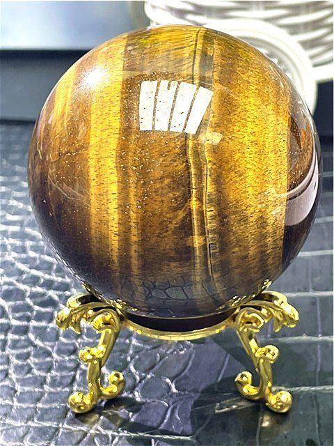 AAA級【金運UP】☆天然タイガーアイ丸玉B88A1/59A16A 【公式通販】