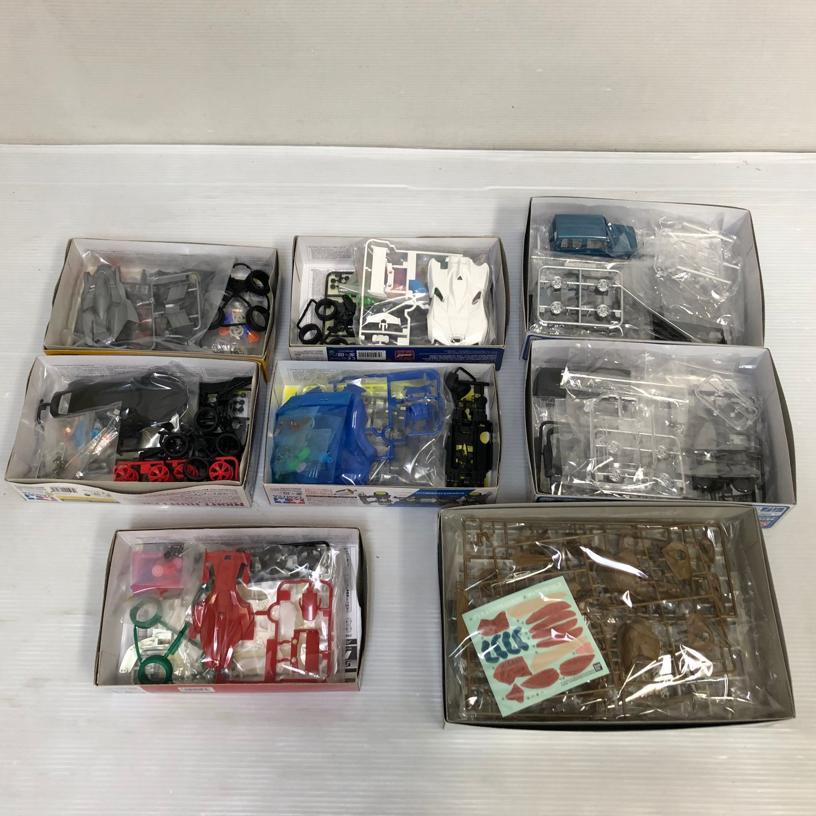 プラモデル　未使用品　まとめ売り △プラモデル まとめ （ミニ四駆多め） 未組立品 smpra092149 - メルカリ