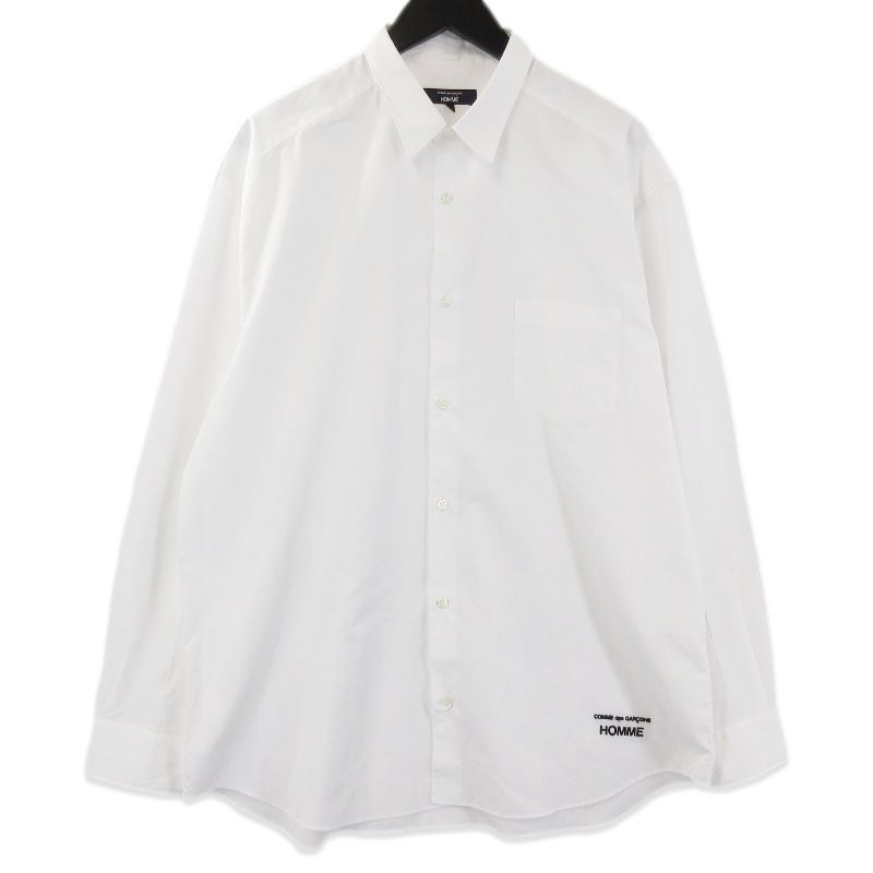 COMME des GARCONS HOMME コムデギャルソンオム 綿ブロード シャツ HO