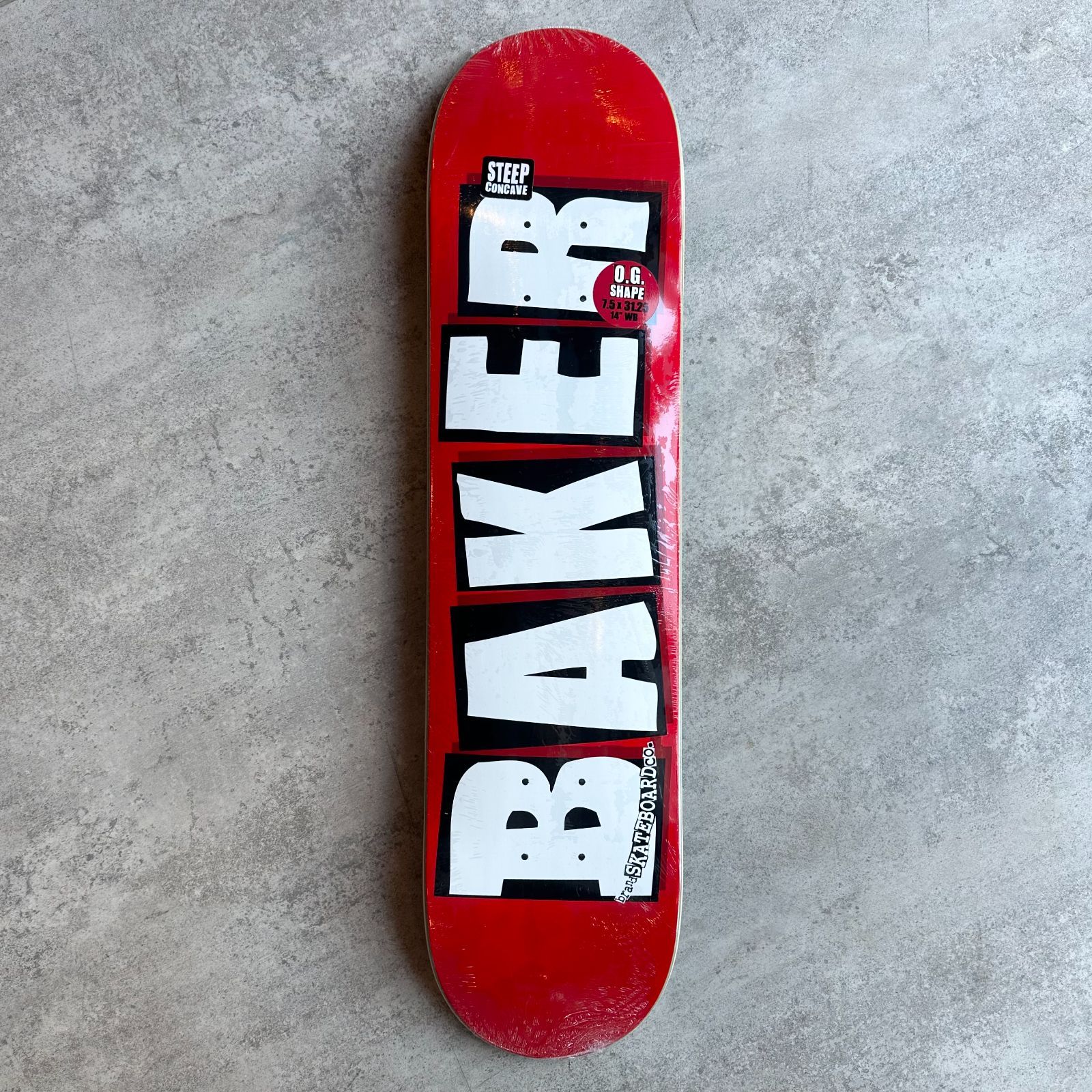 スケートデッキ 7.5 x 31.25 inch WB 14 BAKER ベイカー