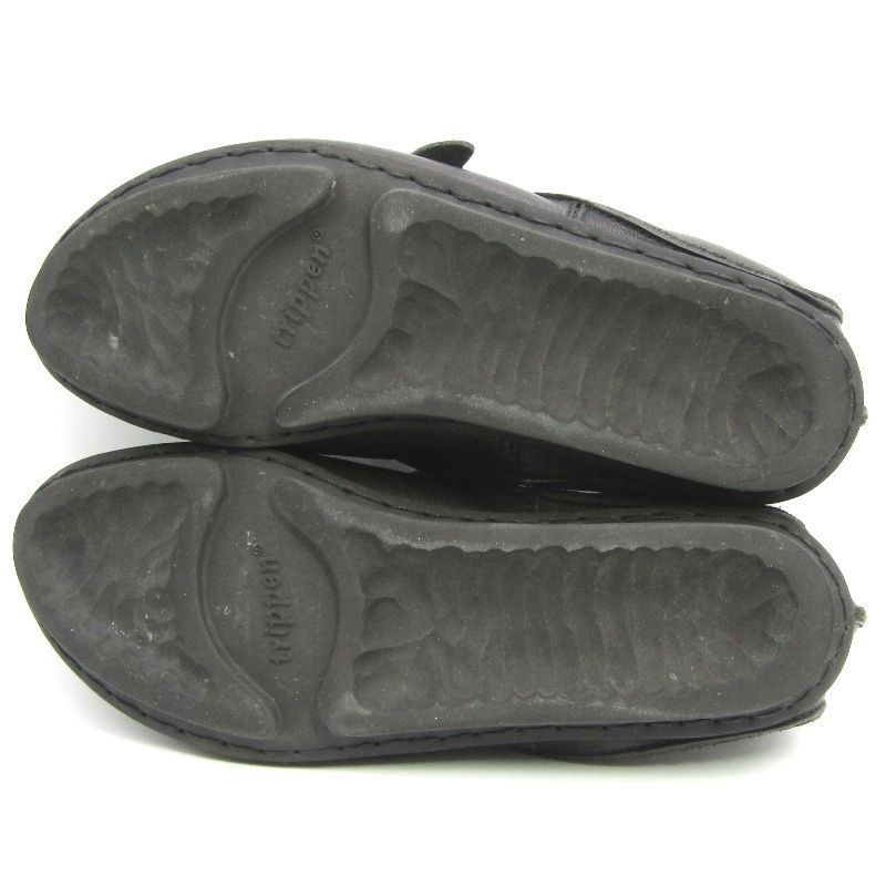 trippen トリッペン 38 フラットシューズ SCHNECKE レザー パンプス