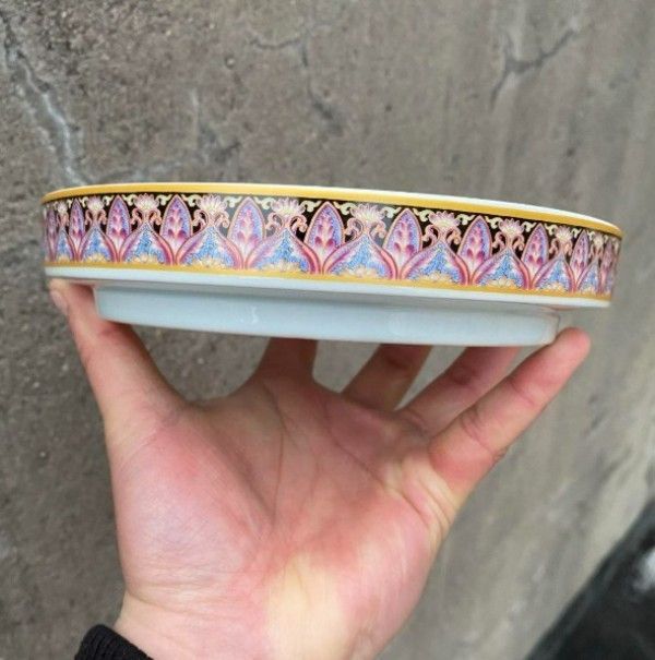 新品】景徳鎮琺瑯彩浄土蓮華馬蹄蓋碗 中国美術 湯呑み 茶器 茶杯 煎茶