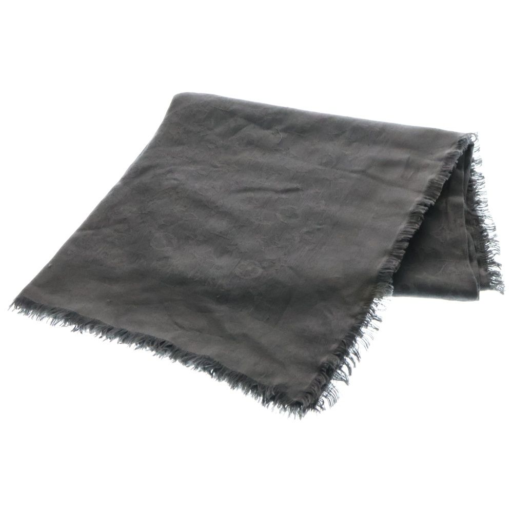 LOUIS VUITTON (ルイヴィトン) モノグラム ストール ダークグレー