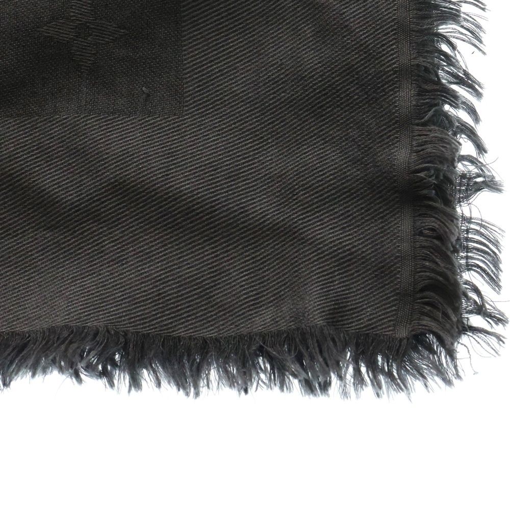 LOUIS VUITTON (ルイヴィトン) モノグラム ストール ダークグレー