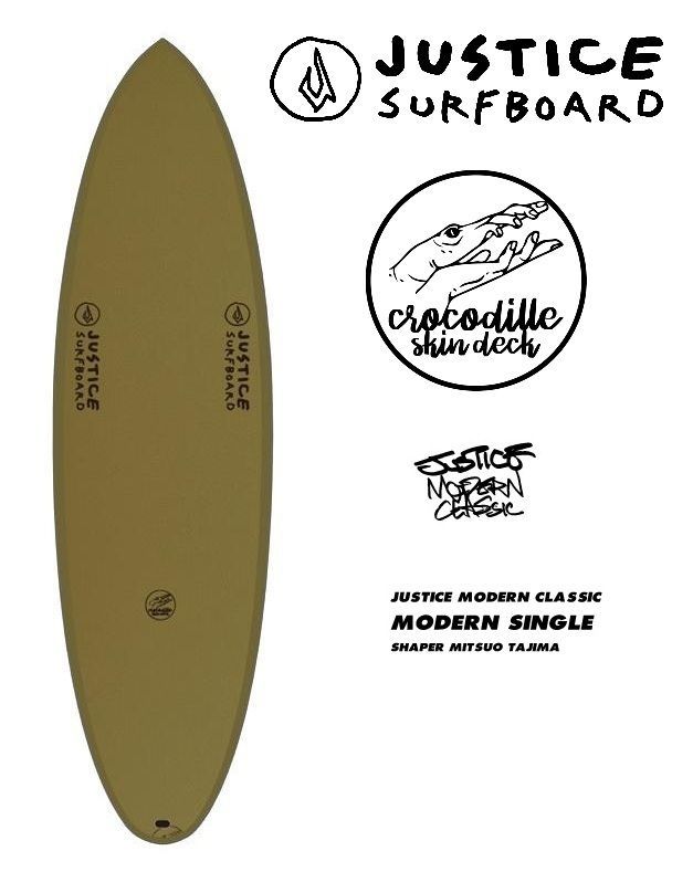 ジャスティスサーフボード justicesurfboard MODERN SINGLE model