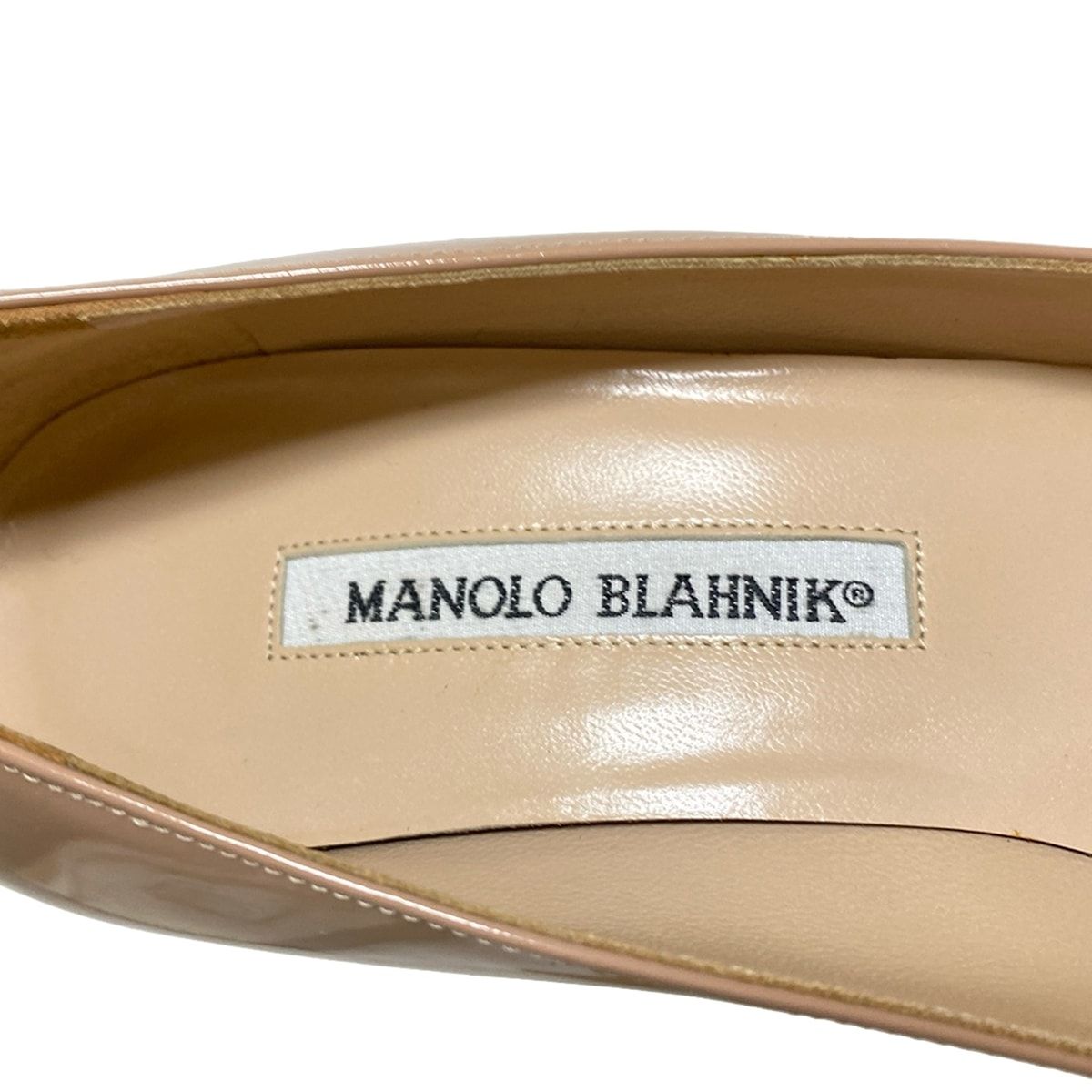 MANOLO BLAHNIK(マノロブラニク) パンプス 37 レディース - ピンク