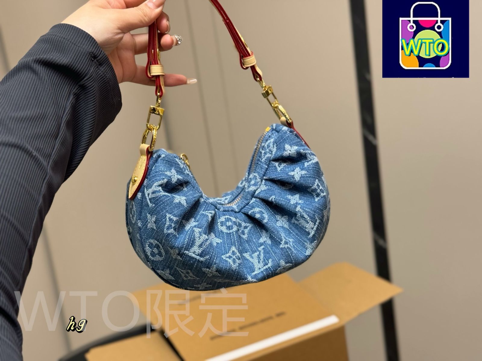 今日特価】Louis Vuitton デニム製新色アイボリングバッグ！国内送料