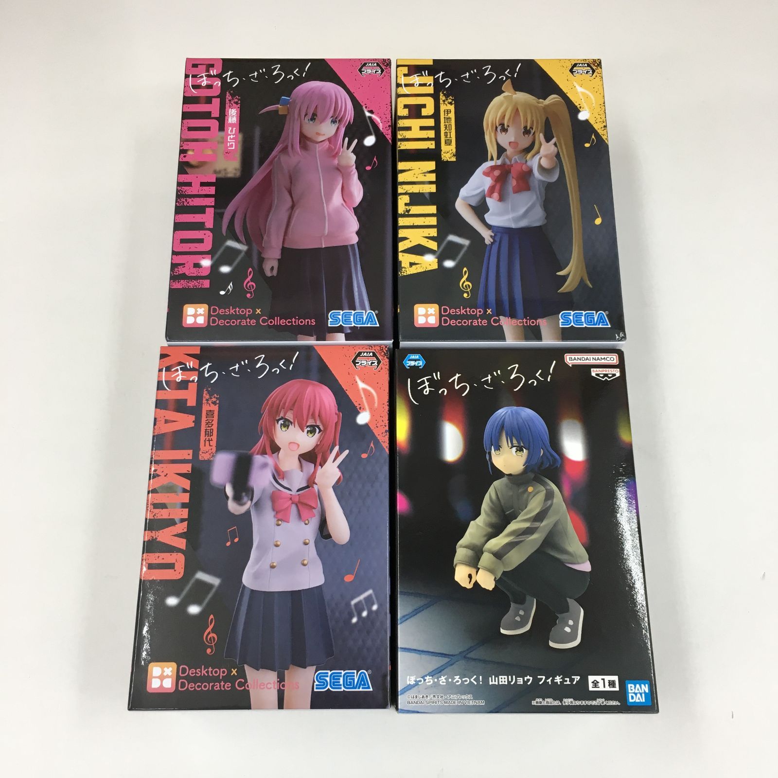 未開封 ぼっち・ざ・ろっく！ フィギュア 4種セット【M3681-003