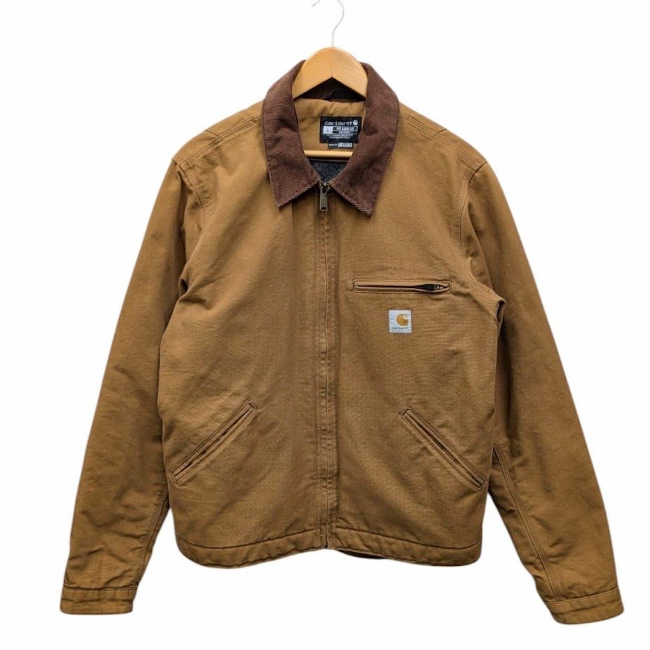 carhartt ダックデトロイトジャケット ブラウン M 楽天市場】カーハート メンズ ダック デトロイト ジャケット ブラウン