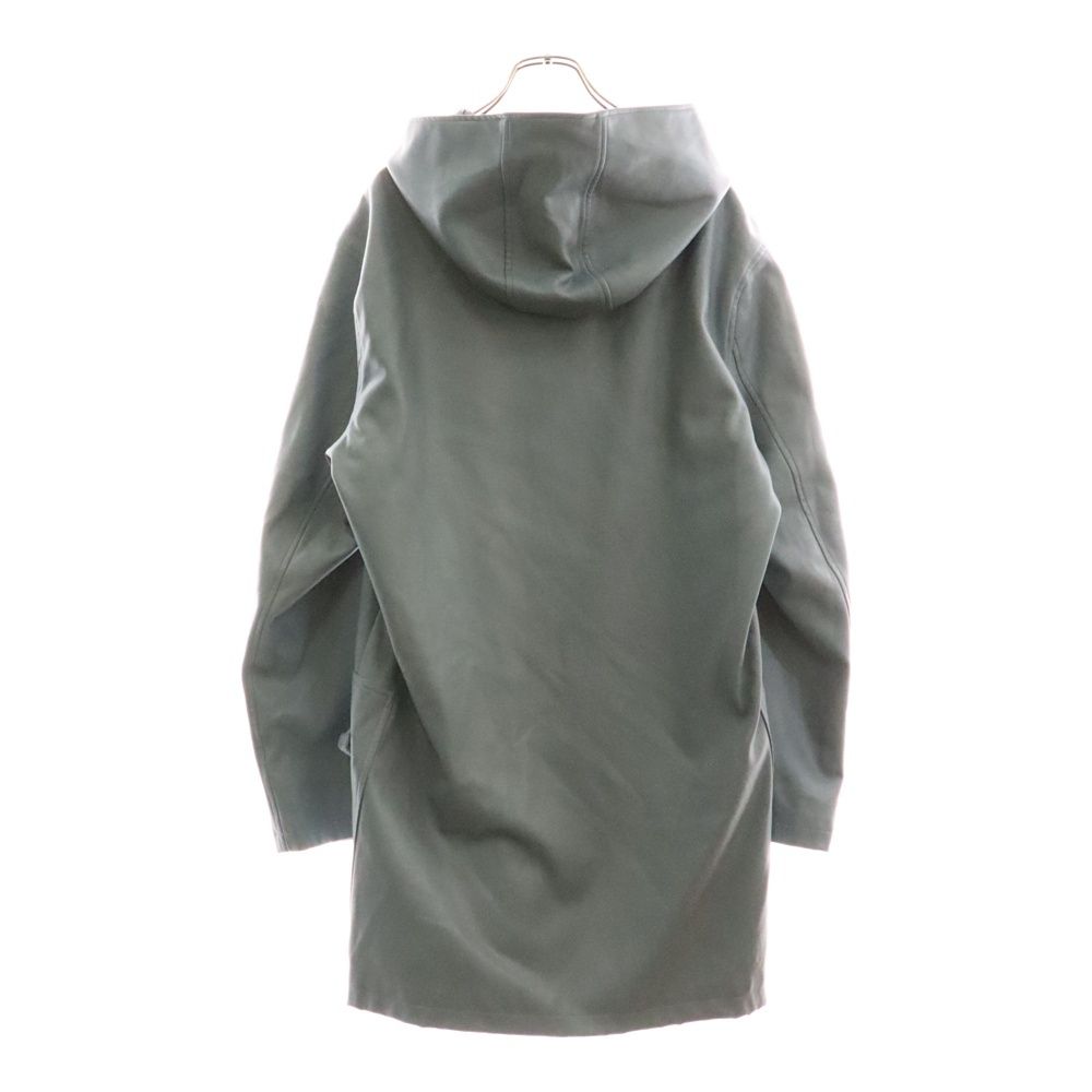 noID (ノーアイディー) フード付きコート レザージャケット ライト