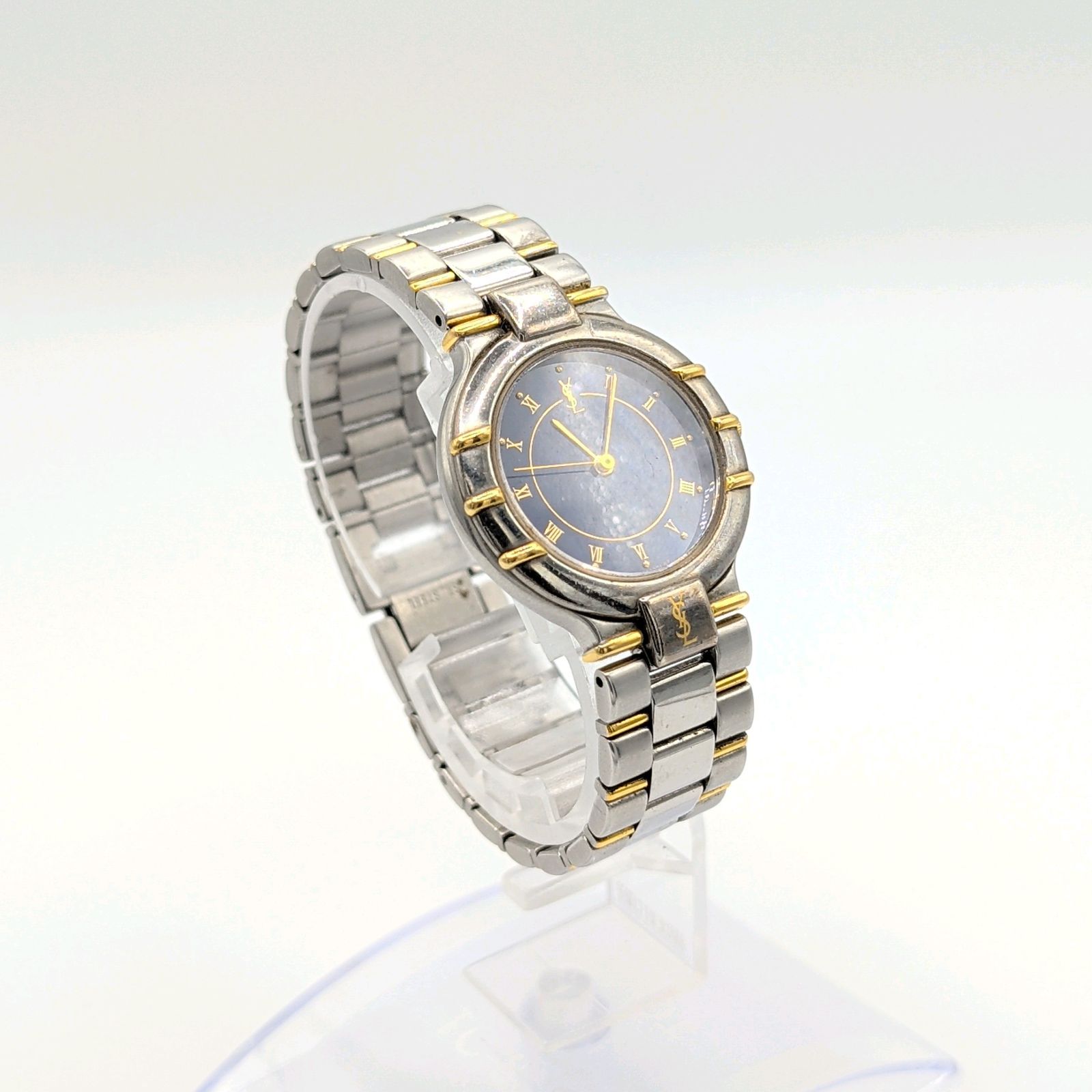 Yves Saint Laurent 4630-E63441 QZ Gold Silver Combi Y2K 00S