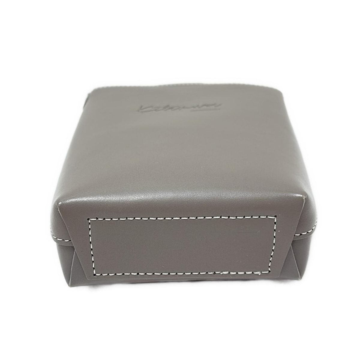 KITAMURA(キタムラ) ショルダーバッグ美品 - グレー ミニバッグ/斜