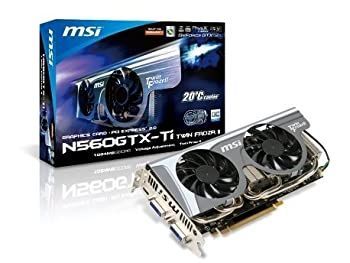 【】MSI NVIDIA GeForce GTX 560 Ti搭載ビデオカード N560GTX-TI Twin Frozr II OC
