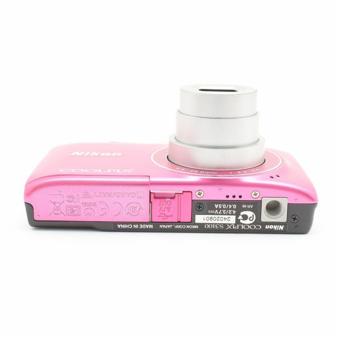 Nikon ニコン COOLPIX S3100 ピンク：2497321 - メルカリ