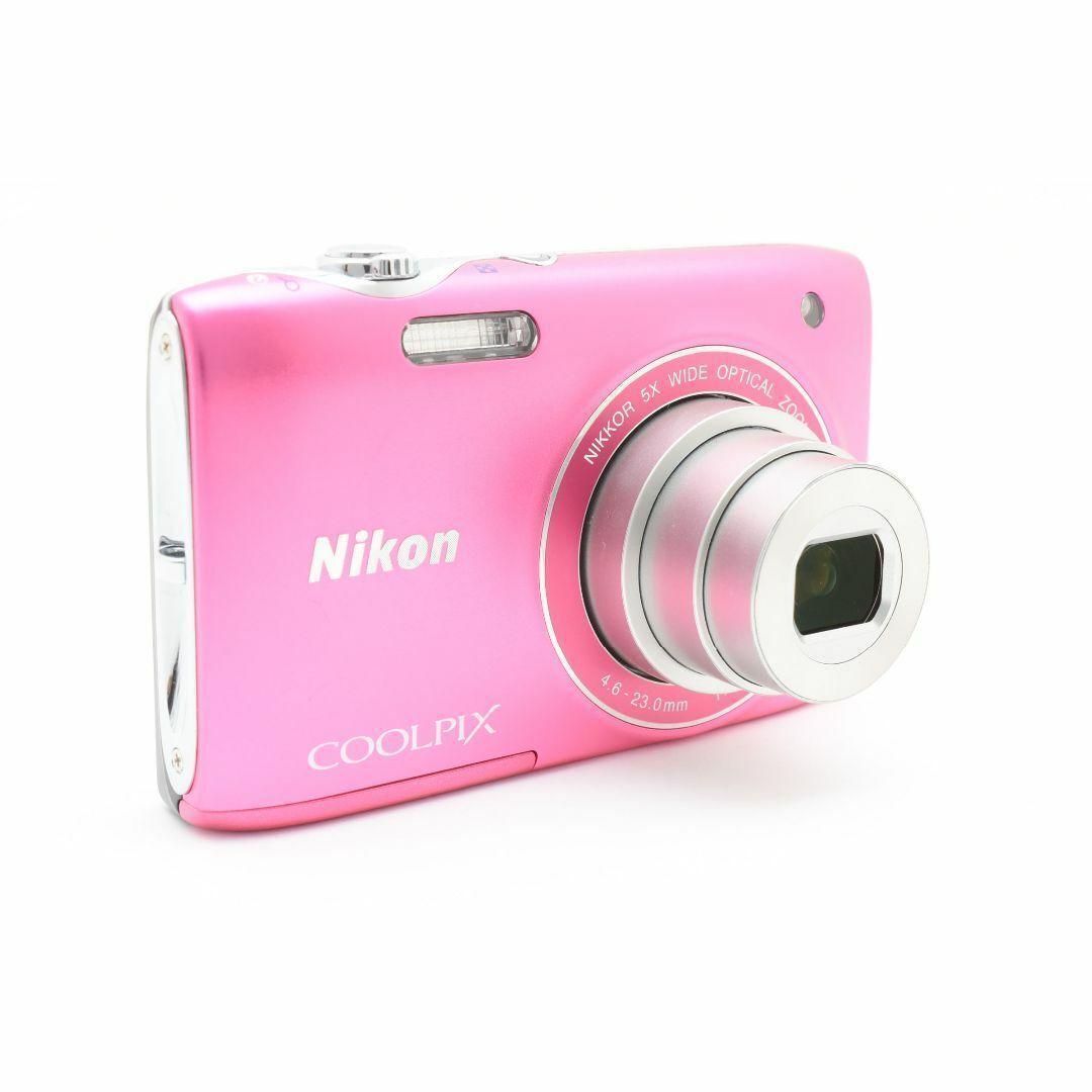 Nikon ニコン COOLPIX S3100 ピンク：2497321 - メルカリ