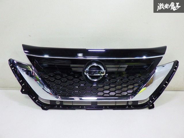 Nissan ルークス　ハイウェイスター　純正グリル 破損無】 日産 純正 B44A 前期 ルークス ハイウェイスター フロント