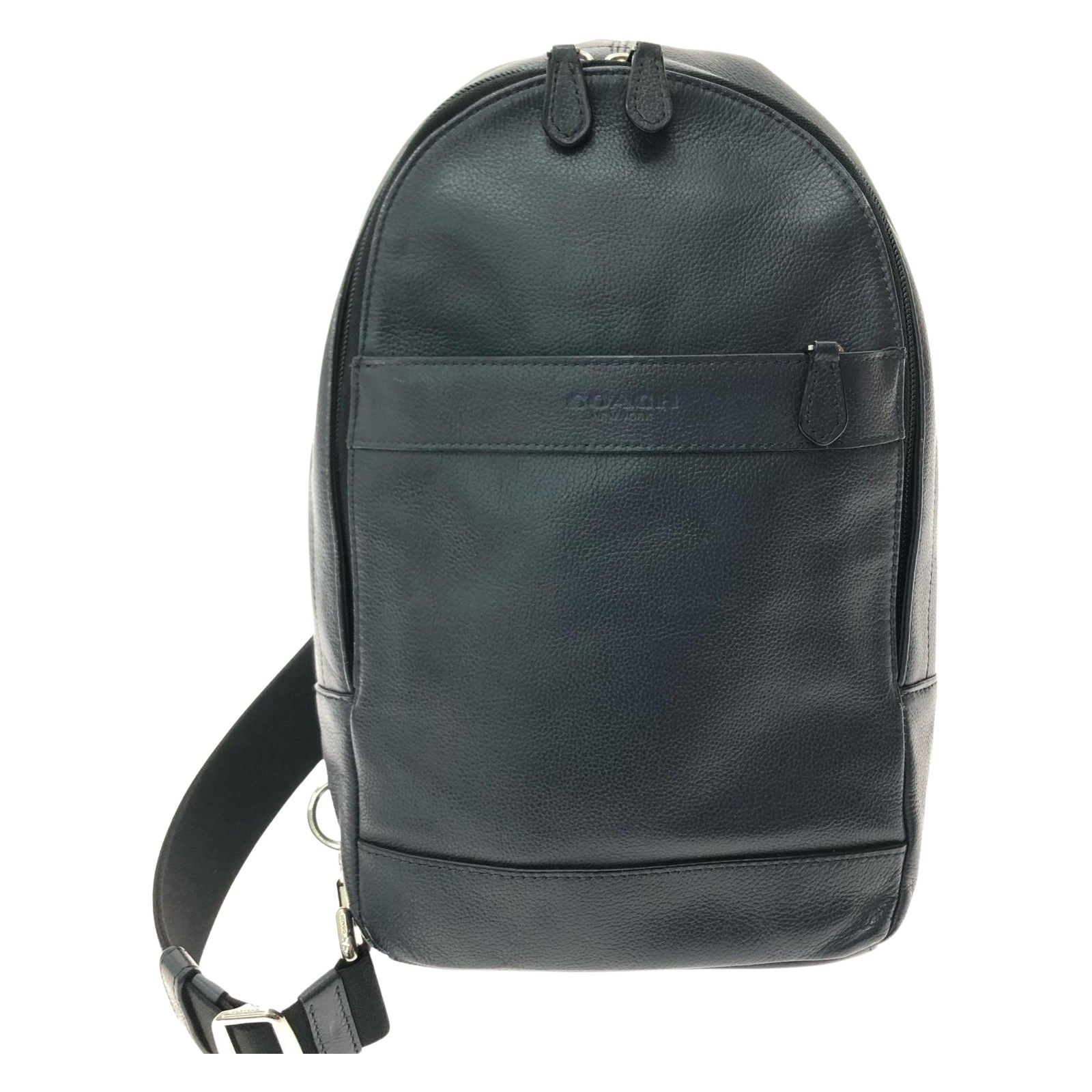 ▽▽COACH コーチ メンズ ボディーバッグ メッセンジャーバッグ レザー 