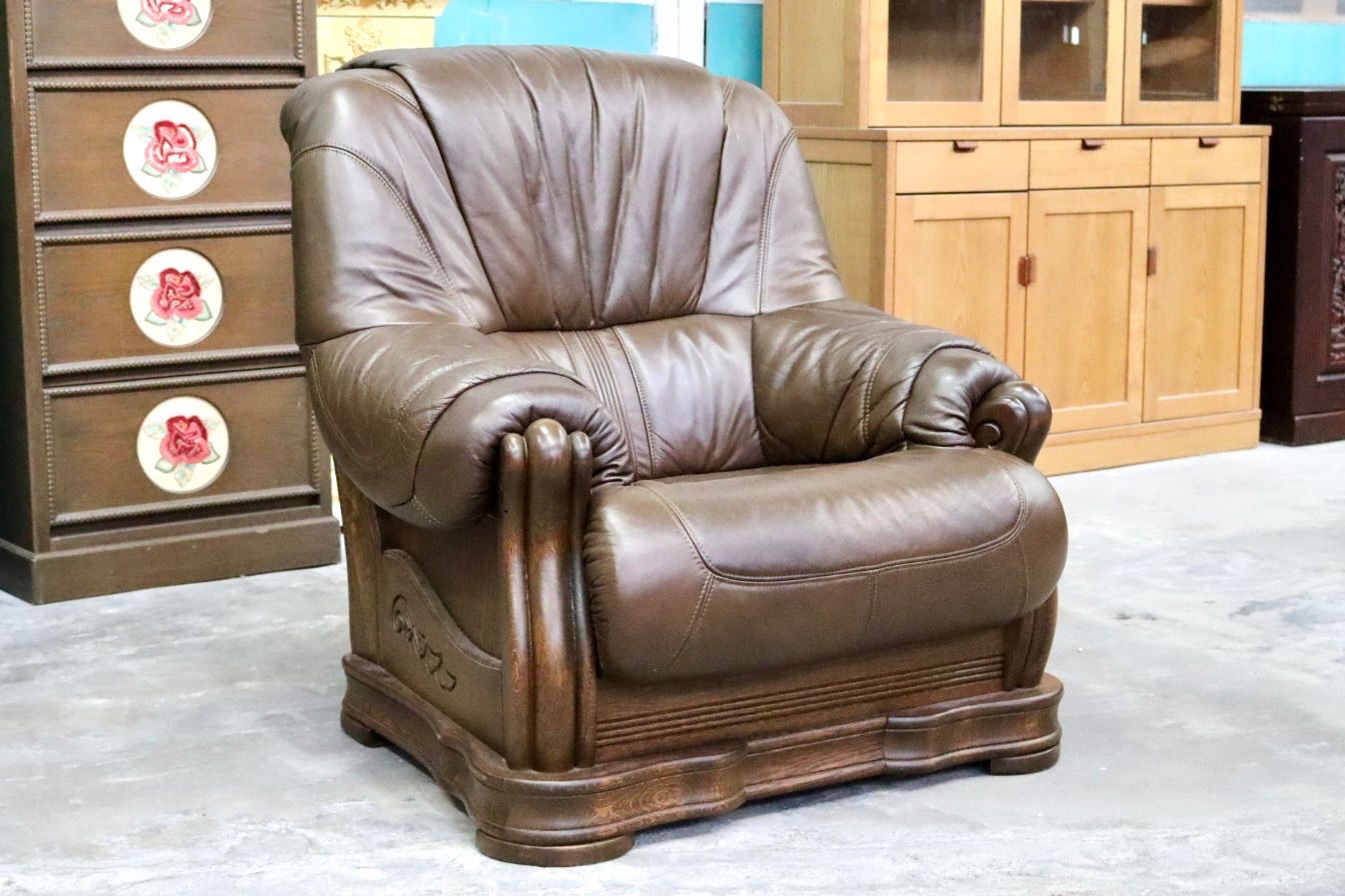 GMIK622A○オランダ製 ダッチカントリー 1人掛けソファ シングルソファ