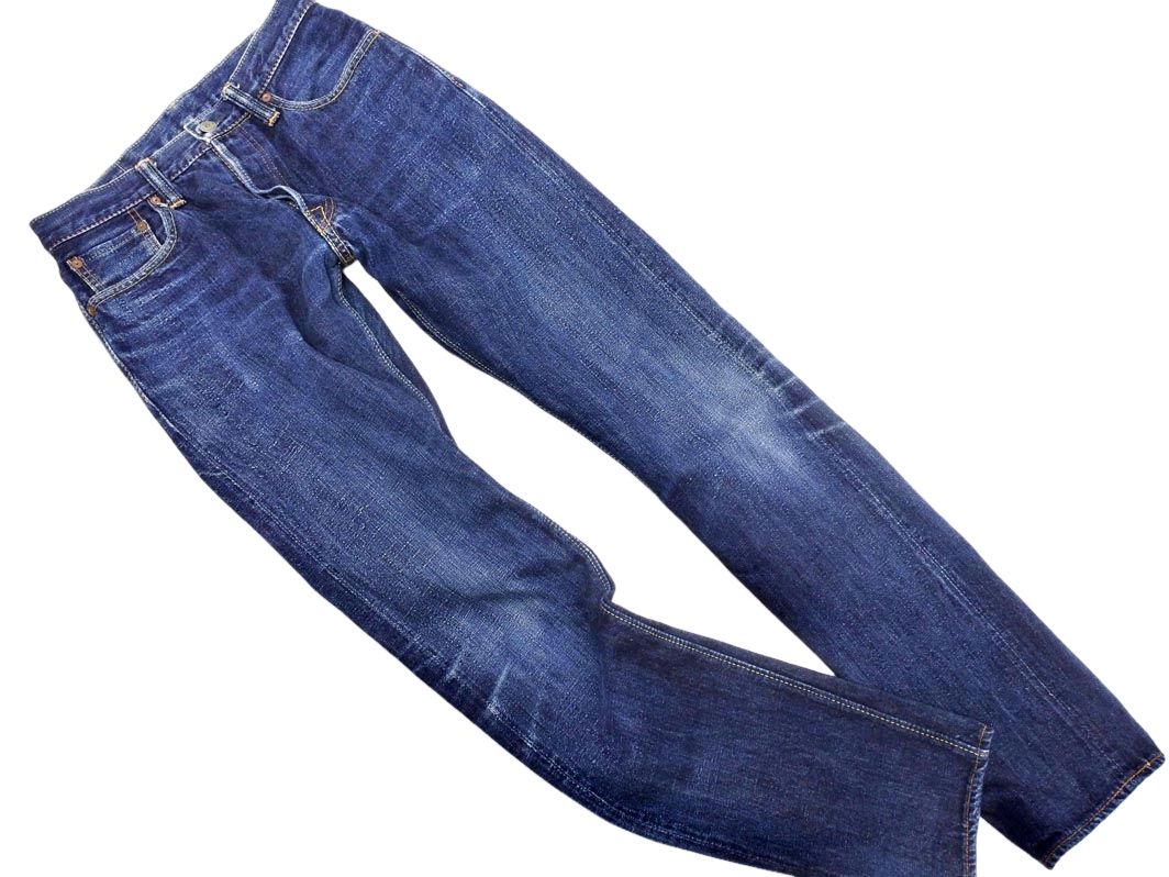 Syoaiya 正藍屋 ショウアイヤ セルビッヂ ボタンフライ デニムパンツ size31/青 ■■◎メンズ