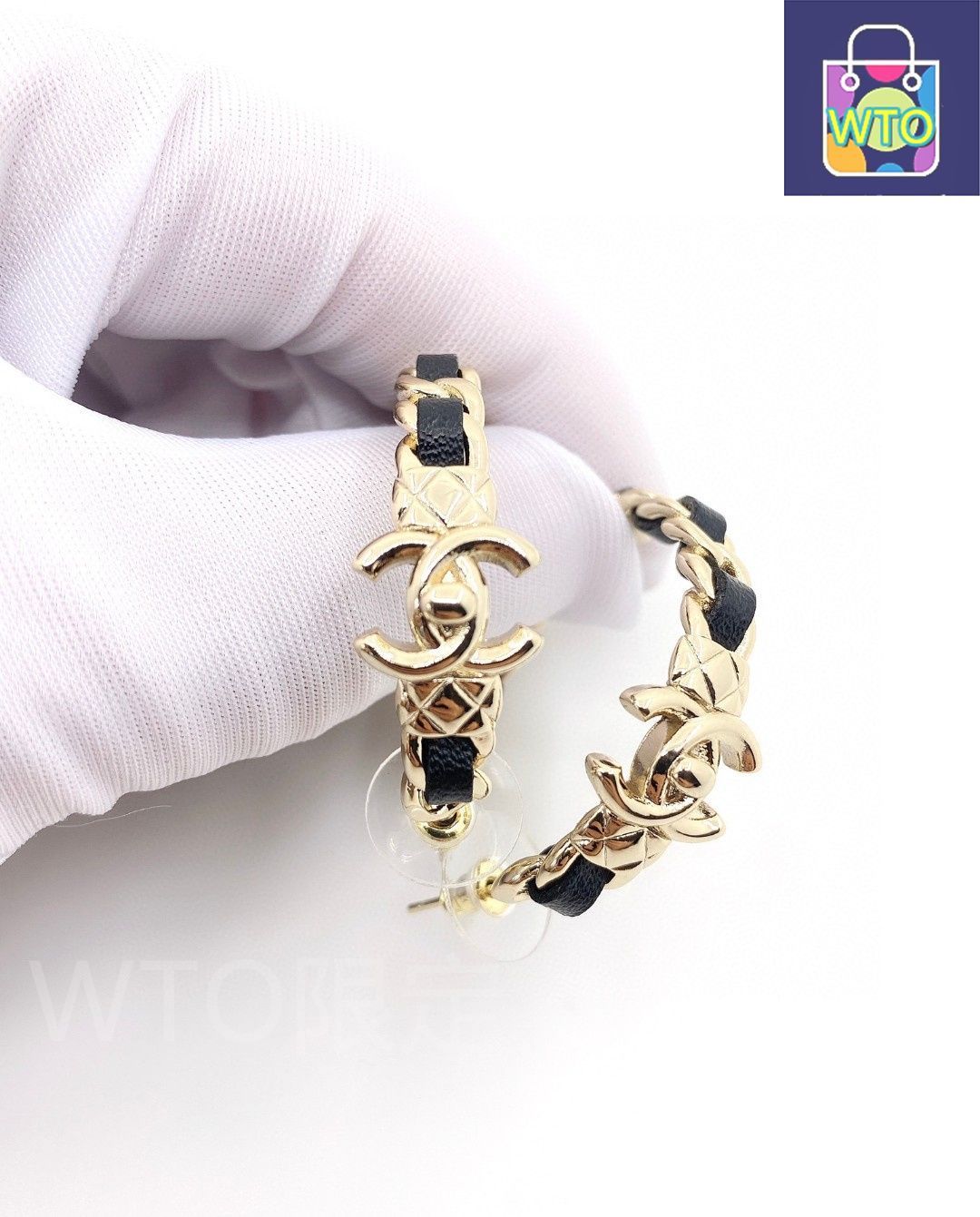 今日特価】2021 年モデル Chanel ブラックチェーン 羊革 ダブル C