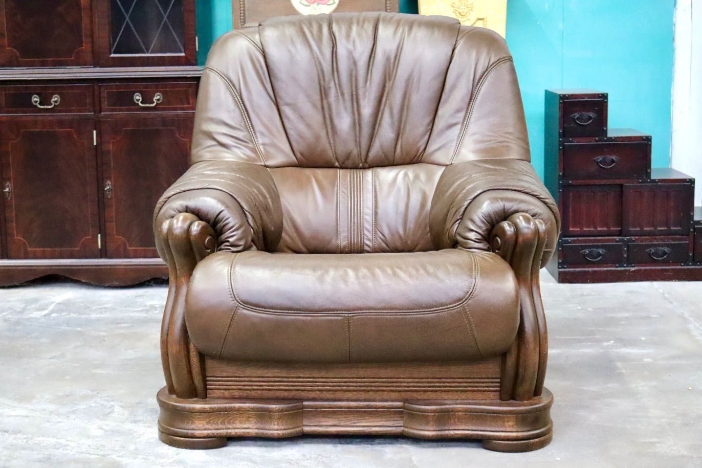 GMGT192A○オランダ製 ダッチカントリー 1人掛けソファ シングルソファ GMIK622A○オランダ製 ダッチカントリー 1人掛けソファ シングルソファ