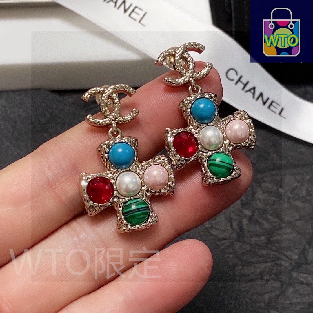 今日特価】CHANEL ダブル C イヤリング 送料無料！在庫限定セール価格