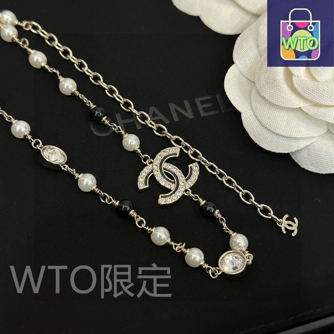 今日特価】CHANEL ヴィンテージ アルファベットネックレス 送料無料