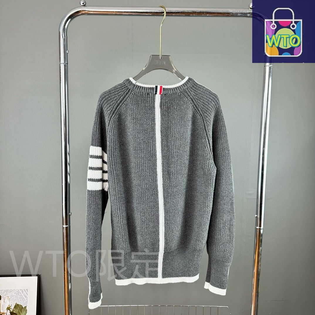 THOM BROWNE ストライプニットセーター Thom Browne風 ストライプニットセーター [本日特価|新品未使用品