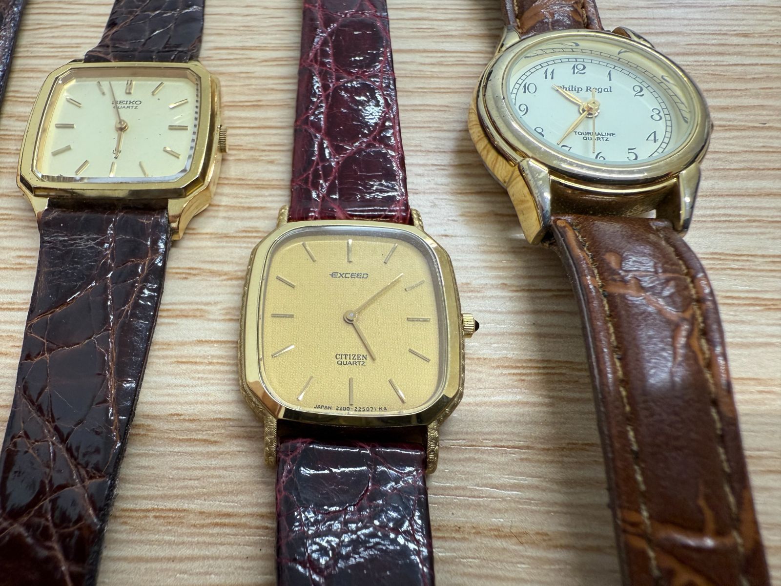 ジャンク時計おまとめ / SEIKO / CITIZEN / クォーツ / 5本セット