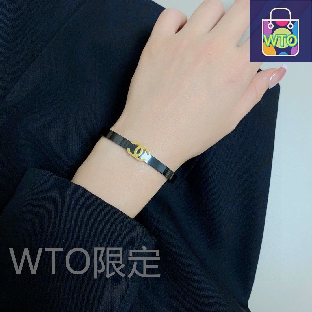 今日特価】Chanel シャネル カーボンブラック ブレスレット - メルカリ