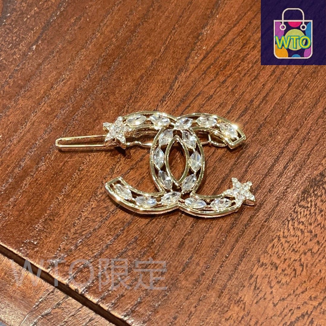 【セール中】 CHANEL ゴールド ヘアピン ヴィンテージ 刻印あり セール中】 CHANEL ゴールド ヘアピン ヴィンテージ 刻印あり 中古