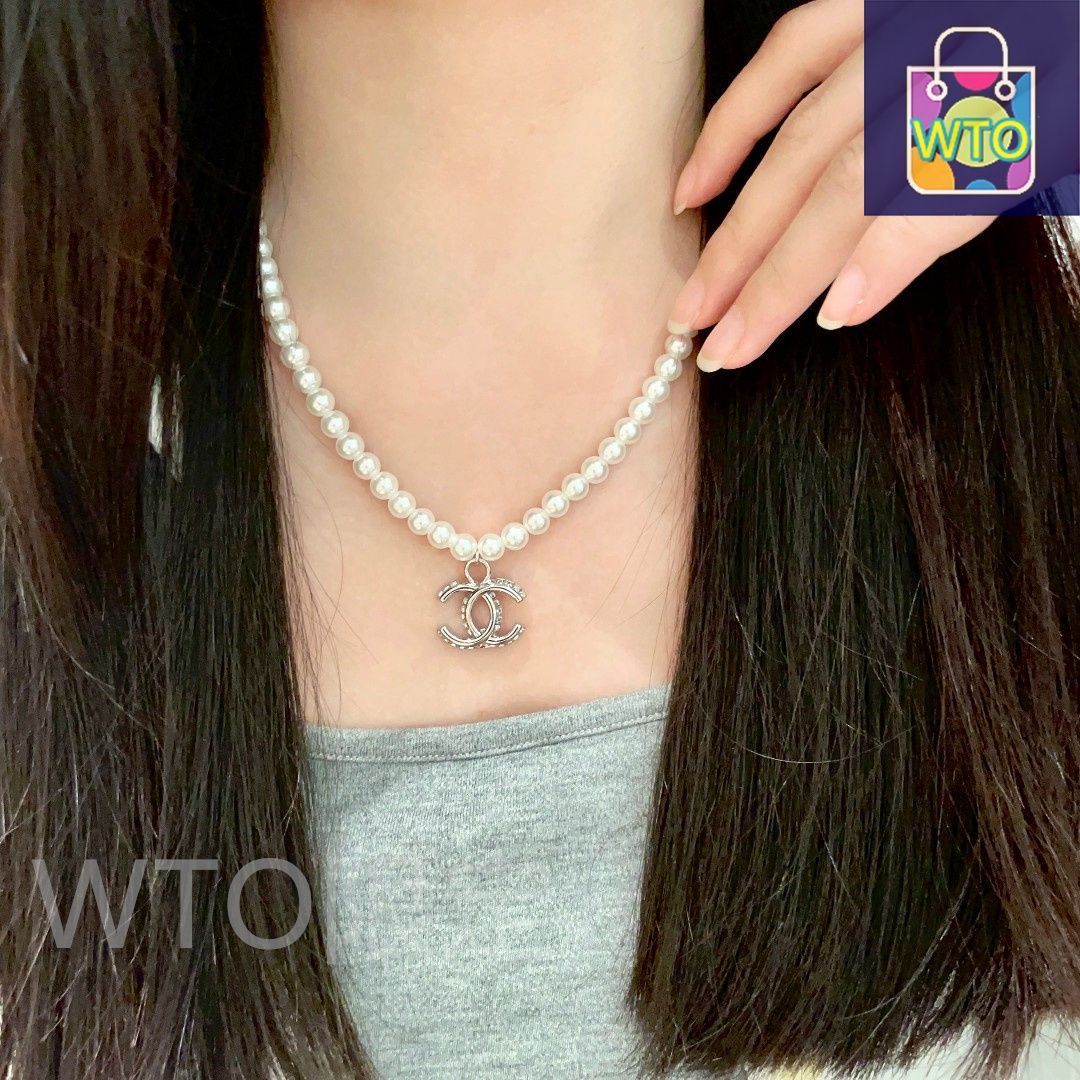 今日特価】Chanel ヴィンテージ アルファベットネックレス 送料無料