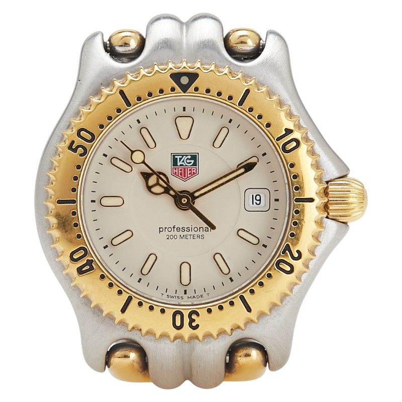 タグ・ホイヤー　ゴールド×シルバー タグホイヤー プロフェッショナル WG1321-2 ゴールド シルバー