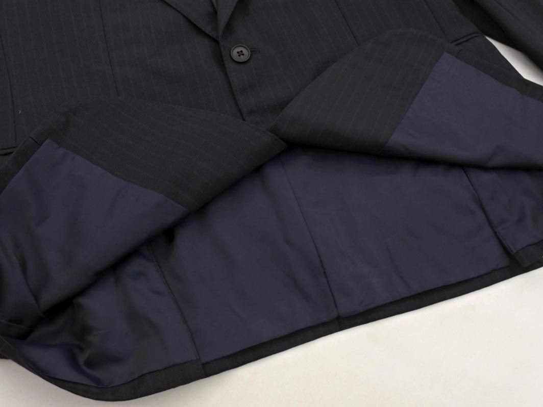 247 バーバリー セットアップ ストライプ カシミヤ混 XL相当 247 バーバリー セットアップ ストライプ カシミヤ混 XL相当