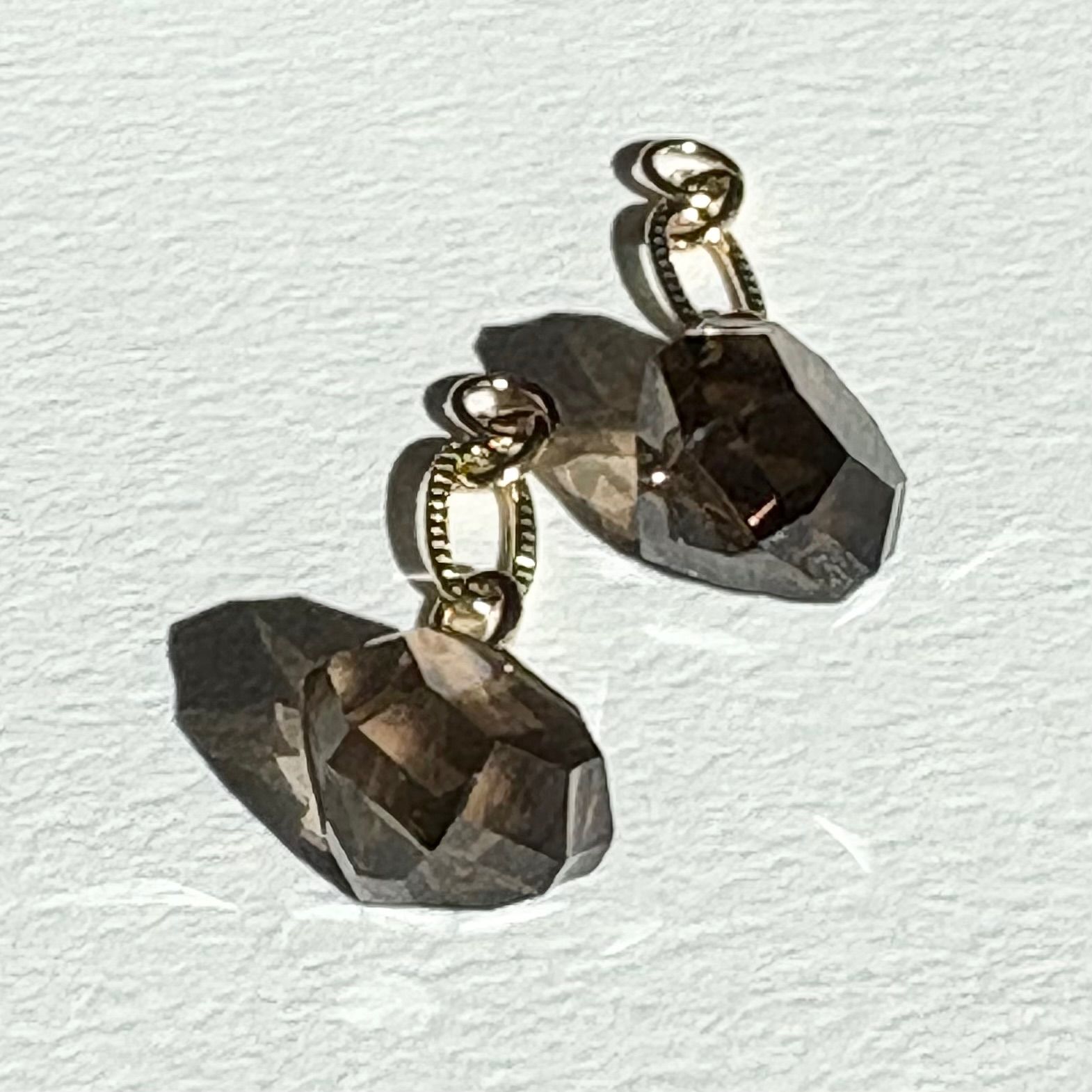 オクタゴンスモーキークォーツのチャーム【14kgf】 - メルカリ