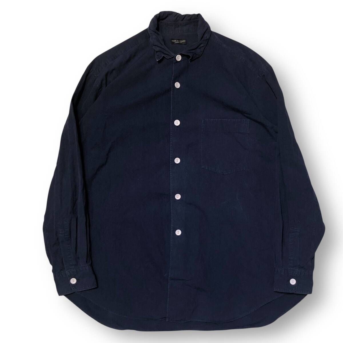 80s archive／COMME des GARCONS HOMME PLUS Long Sleeve Shirt Navy 