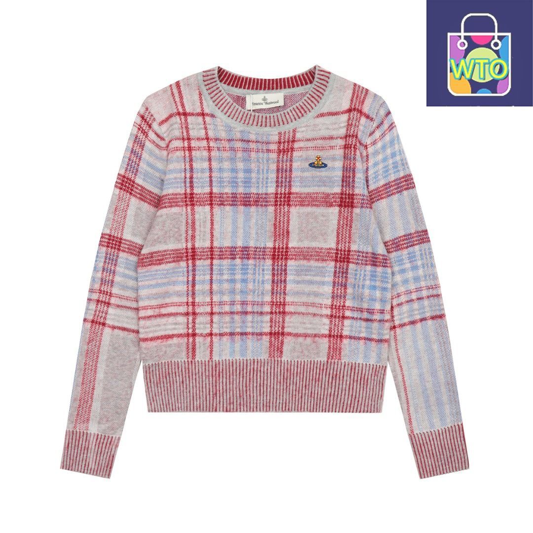 本日限定特価】Vivienne Westwood レディース ニットセーター 土星ロゴ