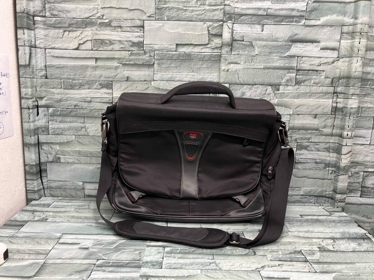 1円【美品】TUMI トゥミ ビジネス メンズ 3室 ブリーフケース 2way