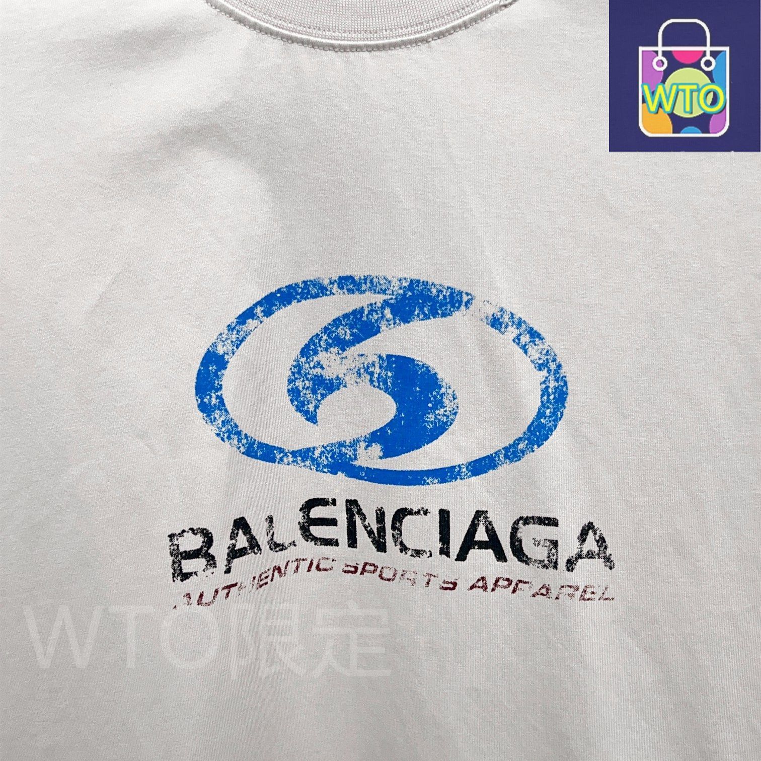 本日限定特価】BALENCIAGA メンズ＆レディース ロングスリーブ Tシャツ