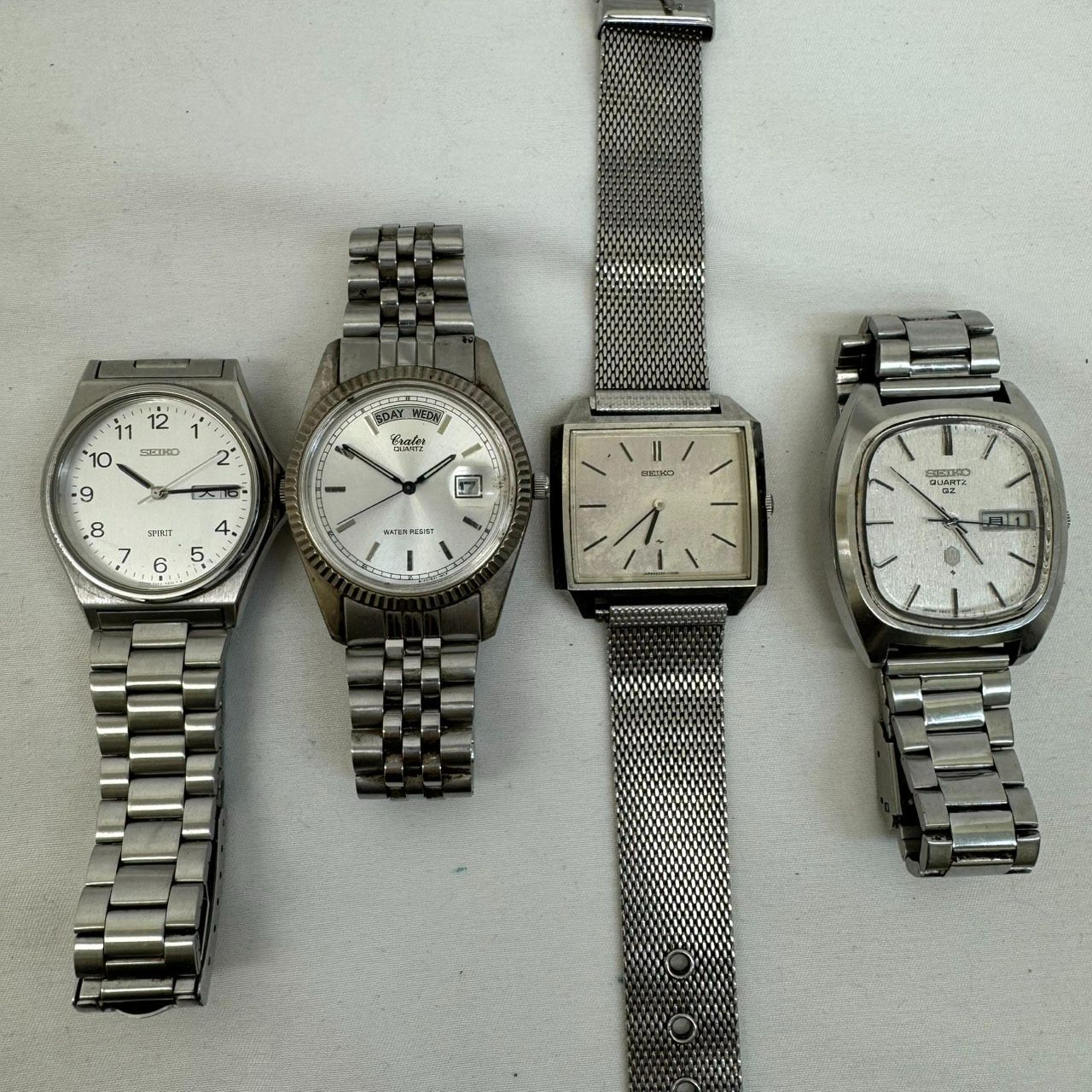 K【ジャンク】時計4本まとめ売り ジャンク時計 - メルカリ