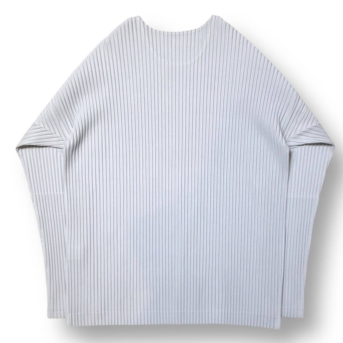 HOMME PLISSEISSEY MIY AKE BASIC ロングカットソー HP55JK021 サイズ3