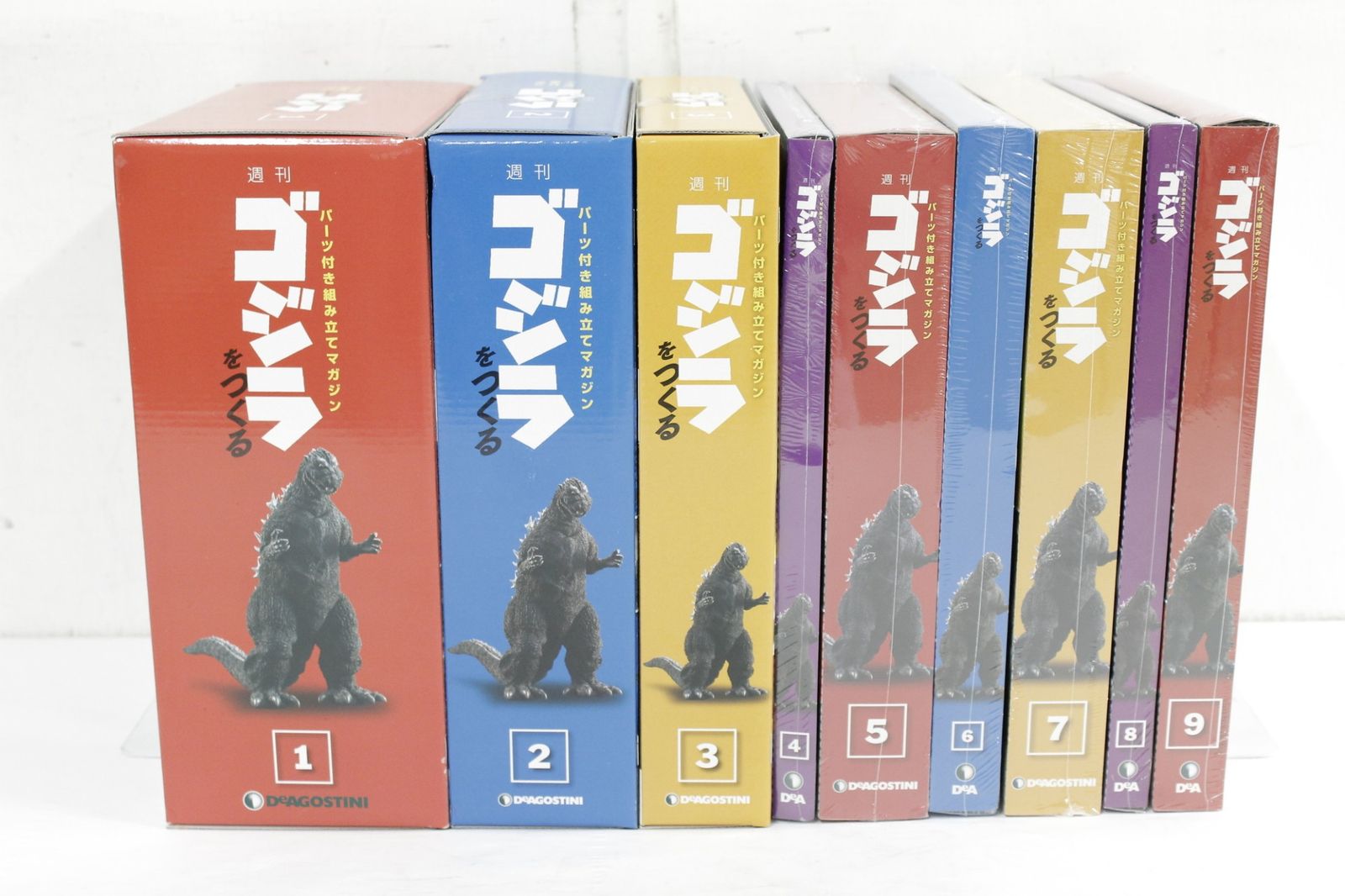 未組立 デアゴスティーニ ゴジラをつくる 1-100巻 特典 付き 模型