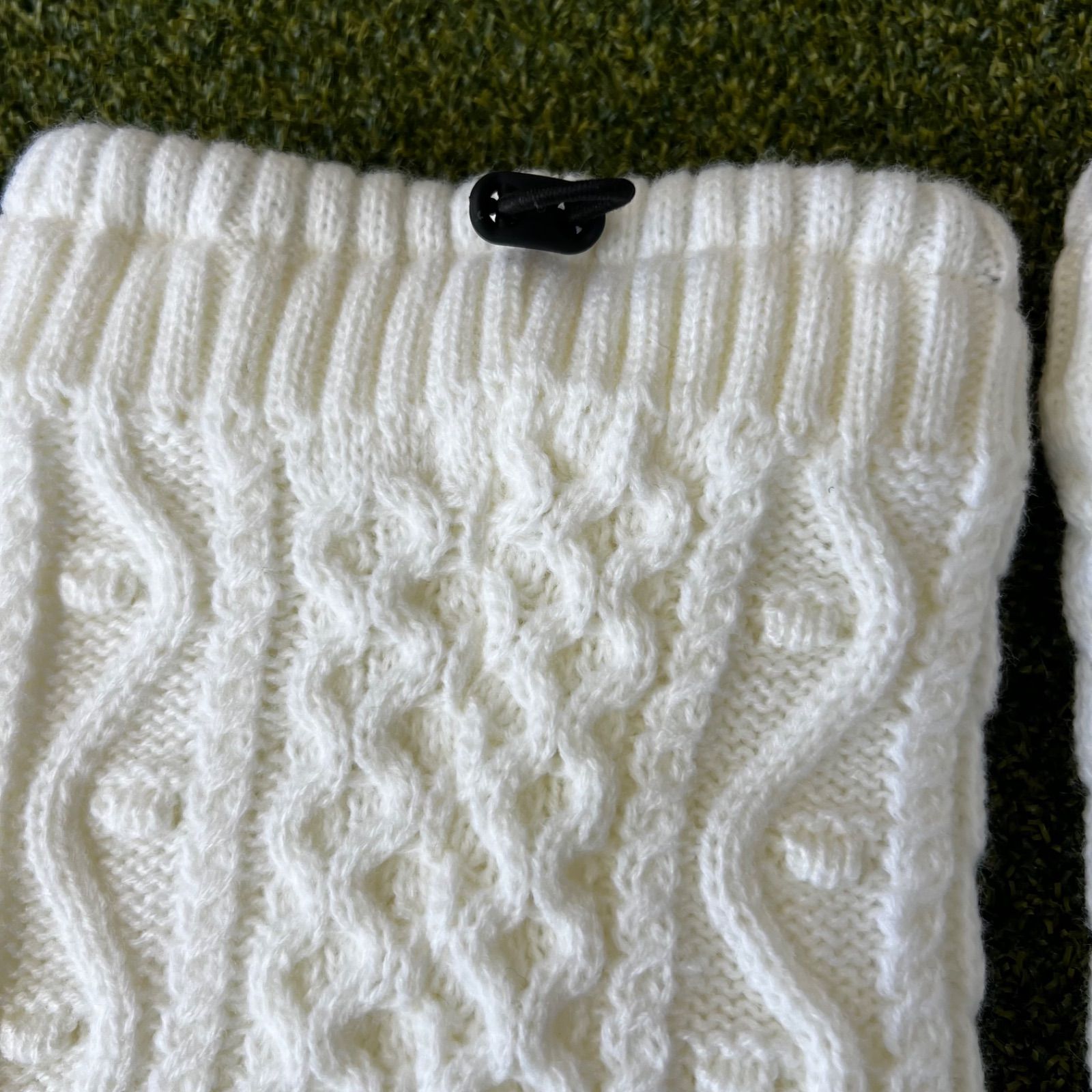 ⭐期間限定でお値下げ⭐PEARLY GATES フラワーワッペンアラン編み