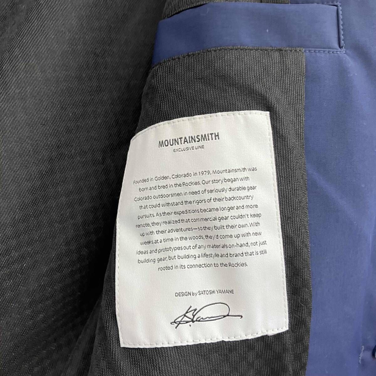 マウンテンパーカー ネイビー