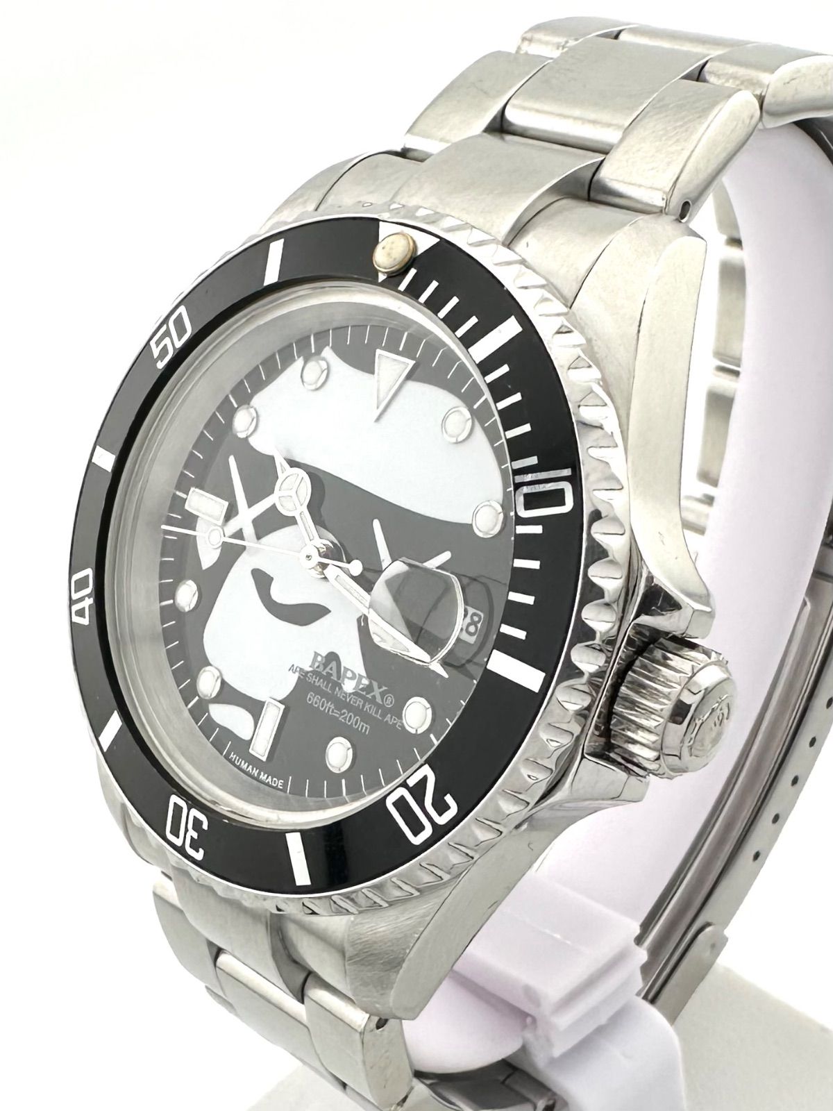 A BATHING APE BAPEX サルマリーナ KAWS 限定 自動巻き時計 ベイプ