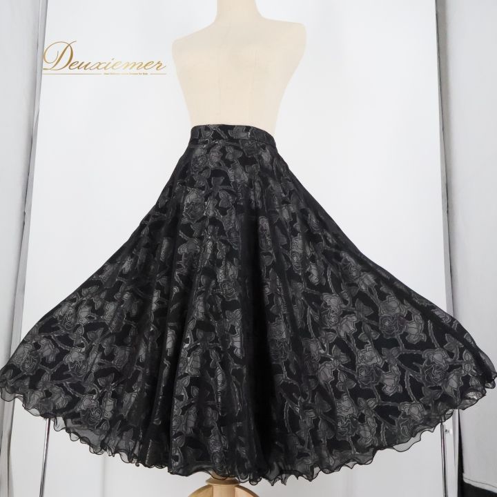 社交ダンス 衣装 スタンダード スカート レッスンウェア 女性用