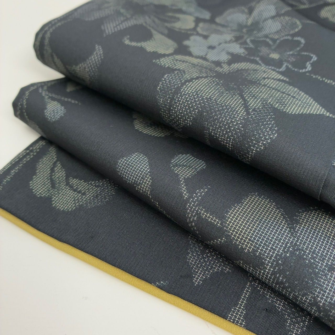 東レシルック 化繊 大島紬風 袷 着物 MK-1468 - メルカリ