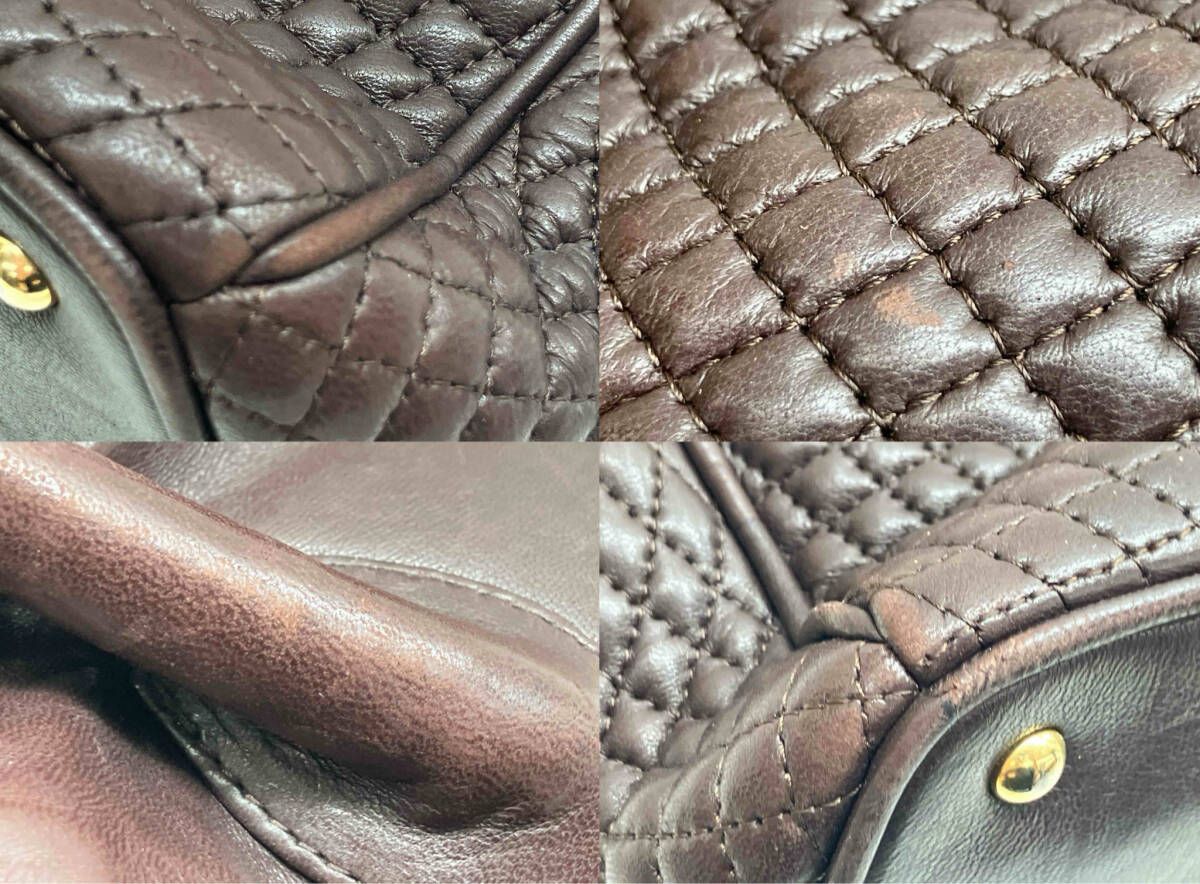 【最終値下げ】新品タグ付き BALLY キルティング レザー ハンドバッグ 最終値下げ】新品タグ付き BALLY キルティング レザー ハンドバッグ