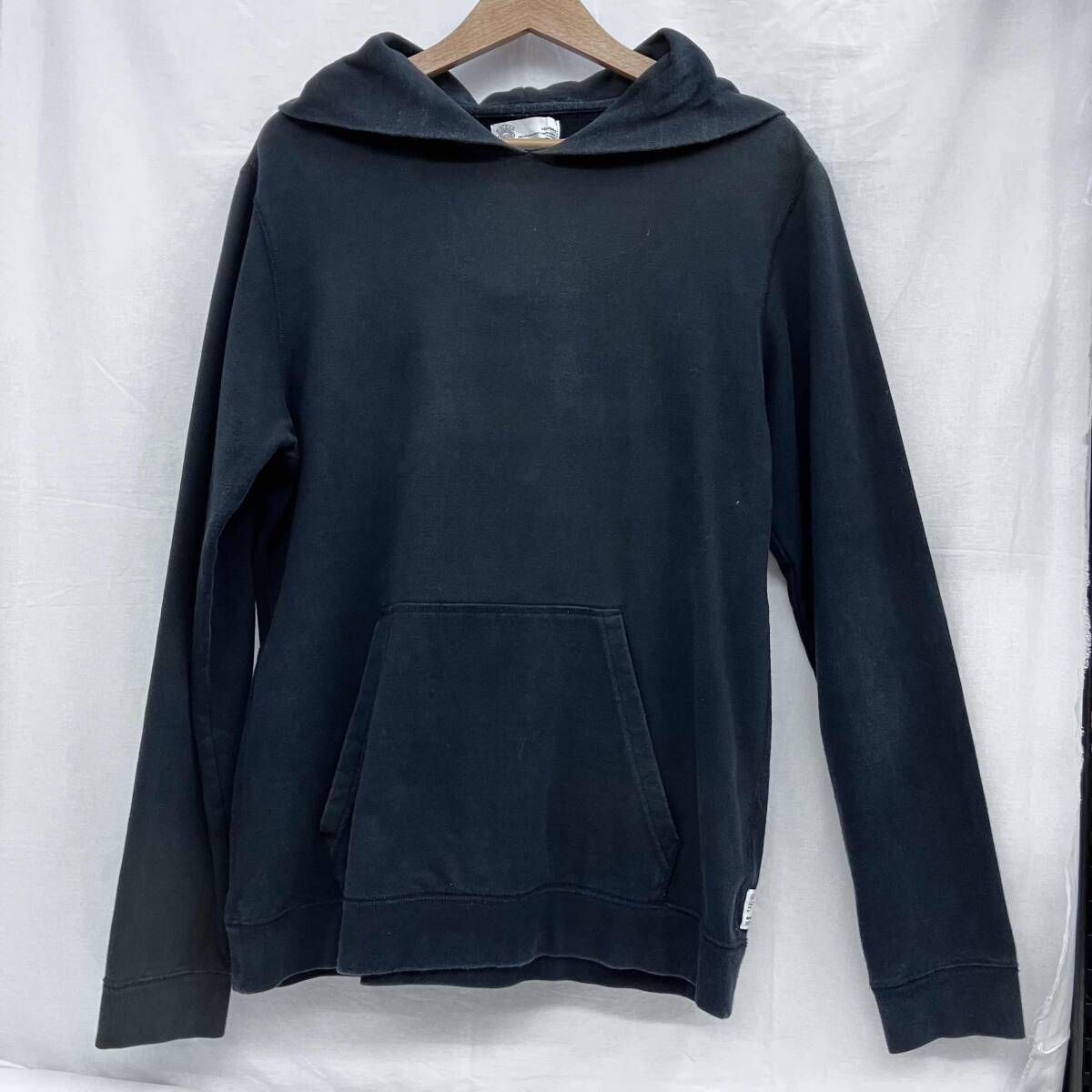 VISVIM／ビズビム／パーカー／ブラック／ブルー＆ホワイトライン