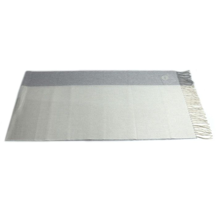 HERMES エルメス サマーブロック マフラー ベージュ ライトグレー ユニセックス 買取品